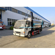 Dongfeng stainless steel body kitchen garbage truck